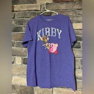 Nintendo Kirby Purple Short Sleeve Tee
